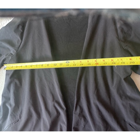 Lafayette 148 Reversible Open Front Jacket Blazer Relaxed Fit Lightweight Pocket - Picture 13 of 15